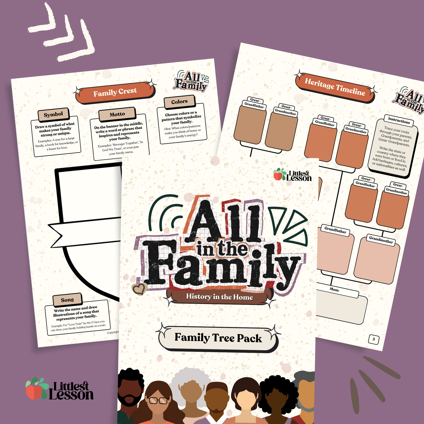 All In The Family - Family Tree Pack