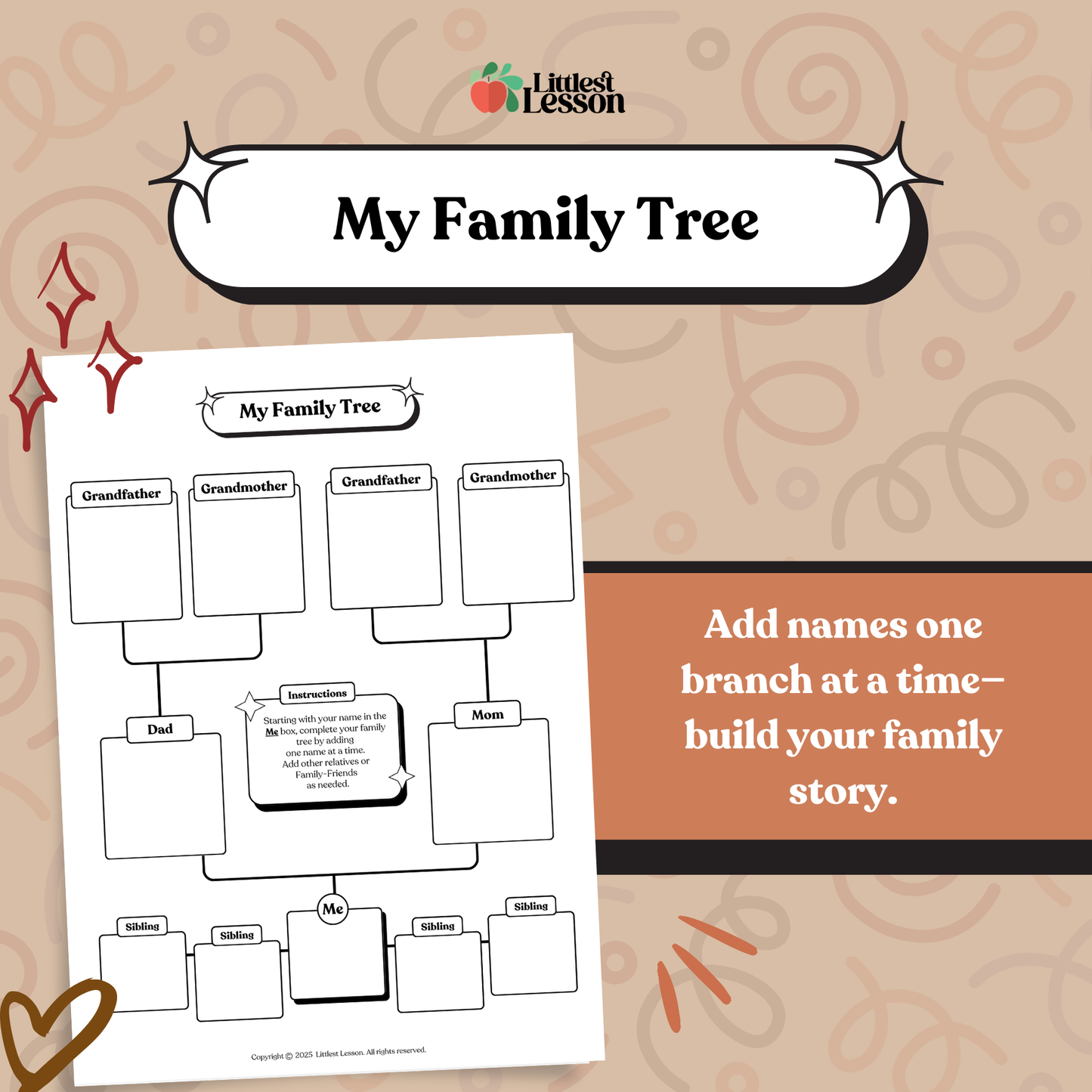 FREE Family Tree Activity Pack